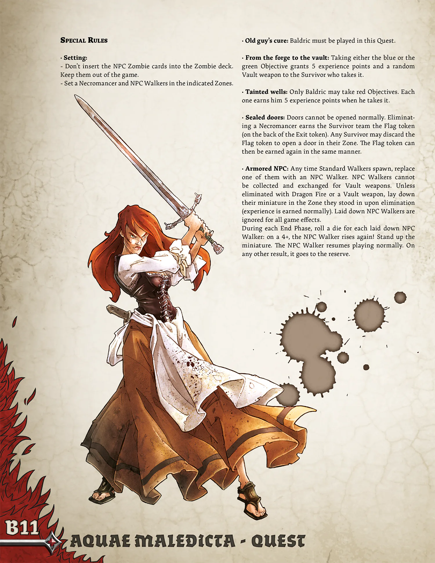 BoardGameCompendium - Zombicide: Black Plague scenarios