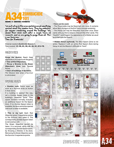 A34 - Zombicide 101 - thumbnail